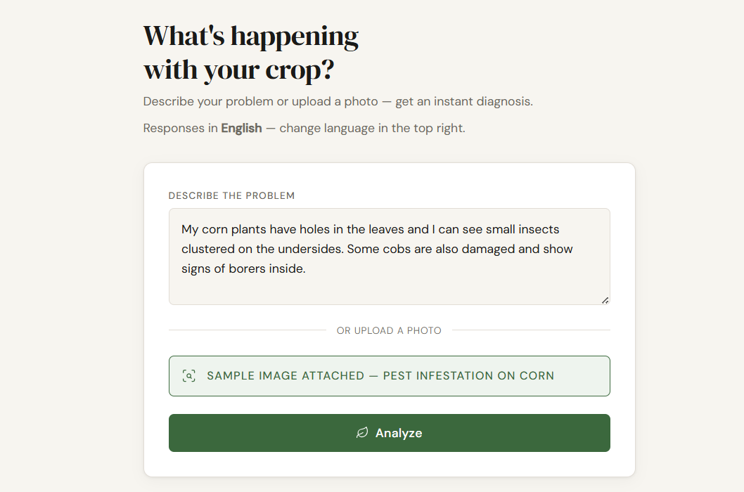 AgroIntent Screenshot